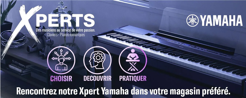Pianos : Les Xperts Yamaha à votre rencontre !